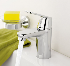 Змішувач для раковини одноважеля з донним клапаном Grohe Eurosmart Cosmopolitan хром 32825000