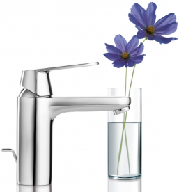 Смеситель для раковины однорычажный с донным клапаном Grohe Eurosmart Cosmopolitan хром 23325000