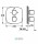 Змішувач з термостатом прихований (вбудований) Grohe колекція Grandera хром 19937000