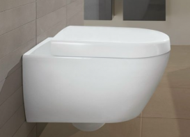 Унитаз подвесной Villeroy&Boch Subway 2.0 56001001+9M68S101 + Комплект 3 в 1 Grohe Rapid SL 38750001