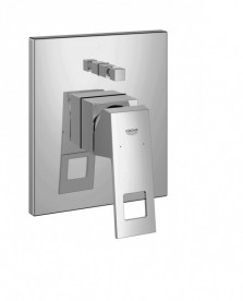 Набір для душа Grohe Eurocube з душовим гарнітуром (верхня монтажна частина) хром 23409000