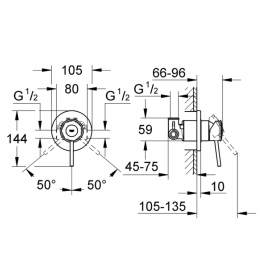 Grohe набор сантехники для дома All in One 39117MB0