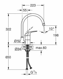 Grohe набор сантехники для дома All in One 39117MB0