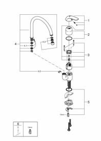 Grohe набор сантехники для дома All in One 39117MB0