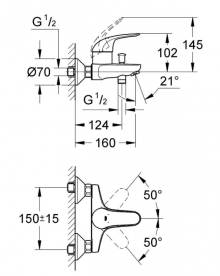 GROHE набор сантехники  Mega Bundle Euroeco 39400MB0