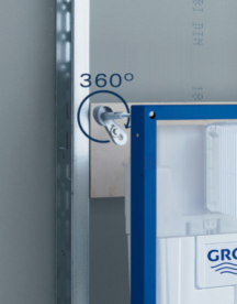 Унитаз подвесной Villeroy&Boch O.Novo 5660HR01 Directflush + Сиденье +  Комплект 3 в 1 Grohe Rapid SL 38750001