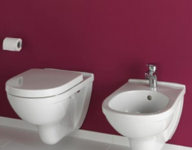 Унитаз подвесной Villeroy&Boch O.Novo 5688H101 + Сиденье + Комплект 3 в 1 Grohe Rapid SL 38750001