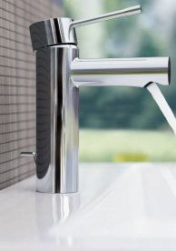 Змішувач для раковини одноважеля з донним клапаном Grohe колекція Essence + хром 32898001