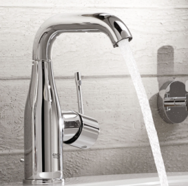 Змішувач для раковини одноважеля з донним клапаном Grohe колекція Essence + хром 23462001