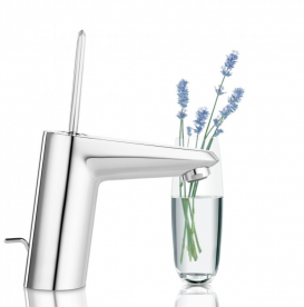 Змішувач для раковини з джойстиком з донним клапаном Grohe Eurodisc Joy хром 23425000