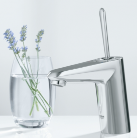 Змішувач для раковини з джойстиком з донним клапаном Grohe Eurodisc Joy хром 23425000