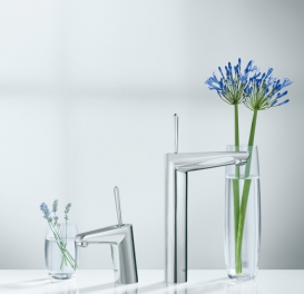 Змішувач для раковини з джойстиком з донним клапаном Grohe Eurodisc Joy хром 23425000