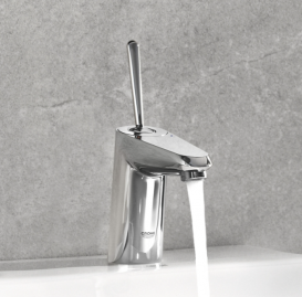 Змішувач для раковини з джойстиком з донним клапаном Grohe Eurodisc Joy хром 23425000