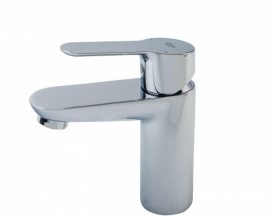 Смеситель для раковины однорычажный с донным клапаном Grohe колекция BauEdge хром 23328000