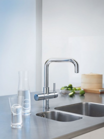 Набор смеситель для кухни с фильтром Grohe Blue однорычажный 31299001