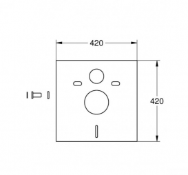  Звукоизоляционный комплект Grohe 37131000