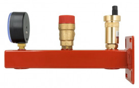 Група безпеки котла Afriso BSS із підключенням до розширювального бака (до 25 л) 1,5 бар 42,6 кВт 9061010