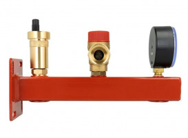 Група безпеки котла Afriso BSS із підключенням до розширювального бака (до 25 л) 1,5 бар 42,6 кВт 9061010