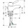 Смеситель для раковины однорычажный Hansgrohe коллекция Axor Carlton хром/золото 17010000