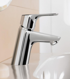 Смеситель для раковины однорычажный Hansgrohe коллекция Focus E2 хром 31738000