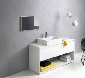 Смеситель для раковины однорычажный с донным клапаном Hansgrohe коллекция Focus хром 31607000