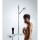 Душовий гарнітур зі штангою Hansgrohe колекція Raindance Select E з мильницею хром 26621000
