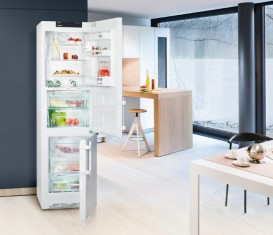 Холодильник двокамерний Liebherr CBN 4835 Comfort BioFresh NoFrost сталь білий CBN 4835-21 001