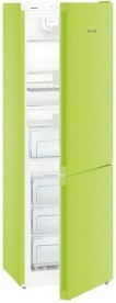Холодильник двухкамерный Liebherr CNkw 4313 NoFrost сталь зелёный KiwiGreen CNkw 4313-22 001