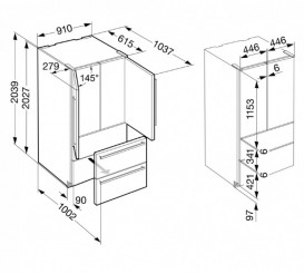 Холодильник многокамерный Liebherr CBNes 6256 PremiumPlus BioFresh нержавеющая сталь CBNes 6256-25 001