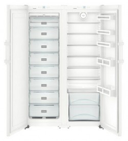 Холодильник Side by Side Liebherr SBS 7242 Comfort NoFrost сталь белый SBS 7242-21 001