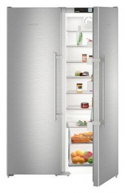 Холодильник Side by Side Liebherr SBSef 7242 Comfort NoFrost нержавеющая сталь с покрытием SmartSteel/сталь серебристый SBSef 7242-21 001
