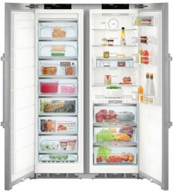Холодильник Side by Side Liebherr SBSes 8773 Premium BioFresh NoFrost нержавеющая сталь SmartSteel/легированная сталь SBSes 8773-21 001