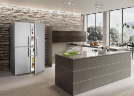 Холодильник Side by Side Liebherr SBSes 8483 Premium BioFresh NoFrost нержавеющая сталь SmartSteel/легированная сталь SBSes 8483-21 001