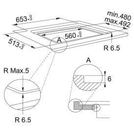 Индукционная варочная поверхность Franke Maris FMA 654 I F BK черный 108.0606.111