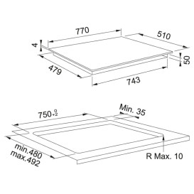 Индукционная варочная поверхность Franke Maris FMA 804 I F BK черный 108.0606.112