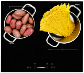 Индукционная варочная поверхность Vestel  стеклокерамика черный AOB-6420