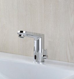 Смеситель для раковины электронный сенсорный Grohe Eurosmart Cosmopolitan E хром 36327001