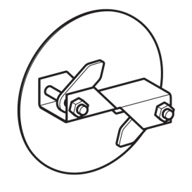 Инспекционный лючок Geberit для писсуара Centaurus нержавеющая cталь 500210000