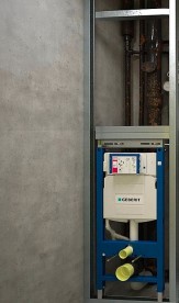 Унитаз Flaminia AP118 с сидением Soft close + инсталляция Geberit Duofix + клавиша смыва Geberit Delta AP118 + QKCW05 + 458.126.00.1 + 115.125.21.1