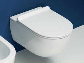 Унитаз Flaminia AP118 с сидением Soft close + инсталляция Geberit Duofix + клавиша смыва Geberit Delta AP118 + QKCW05 + 458.126.00.1 + 115.125.21.1