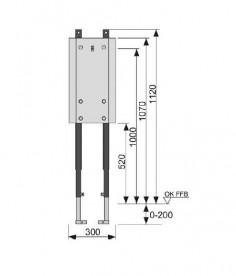 Инсталяционная система TECE TECEprofil для поручней 9360000