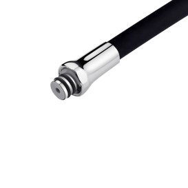 Вилив для змішувача Kroner KRM-C8031BLK гнучкий хром/чорний CV031903