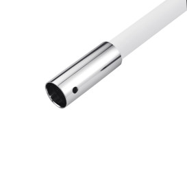 Вилив для змішувача Kroner KRP-C803WHI гнучкий хром/білий CV031902