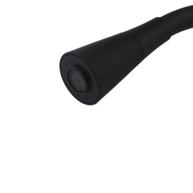 Вилив для змішувача Kroner KRP-C803BLK гнучкий хром/чорний CV031899