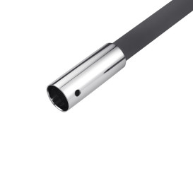 Излив для смесителя Kroner KRP-C803GRA гибкий хром/серый CV031900