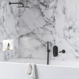 Излив для смесителя Ravak Eleganta настенный черный матовый X07P804