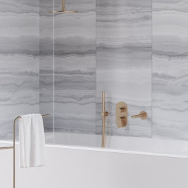 Вилив для змішувача Ravak Eleganta настінний рожеве золото матове X07P806