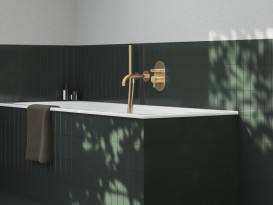 Вилив для змішувача Ravak Espirit настінний золото матове X07P1236