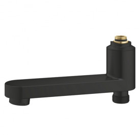 Излив для смесителя в ванной Grohe поворотный со встроенным переключателем черный матовый 134502430