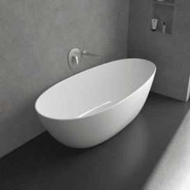 Излив для смесителя в ванной Villeroy & Boch Antao матовый никель TVT11100300064